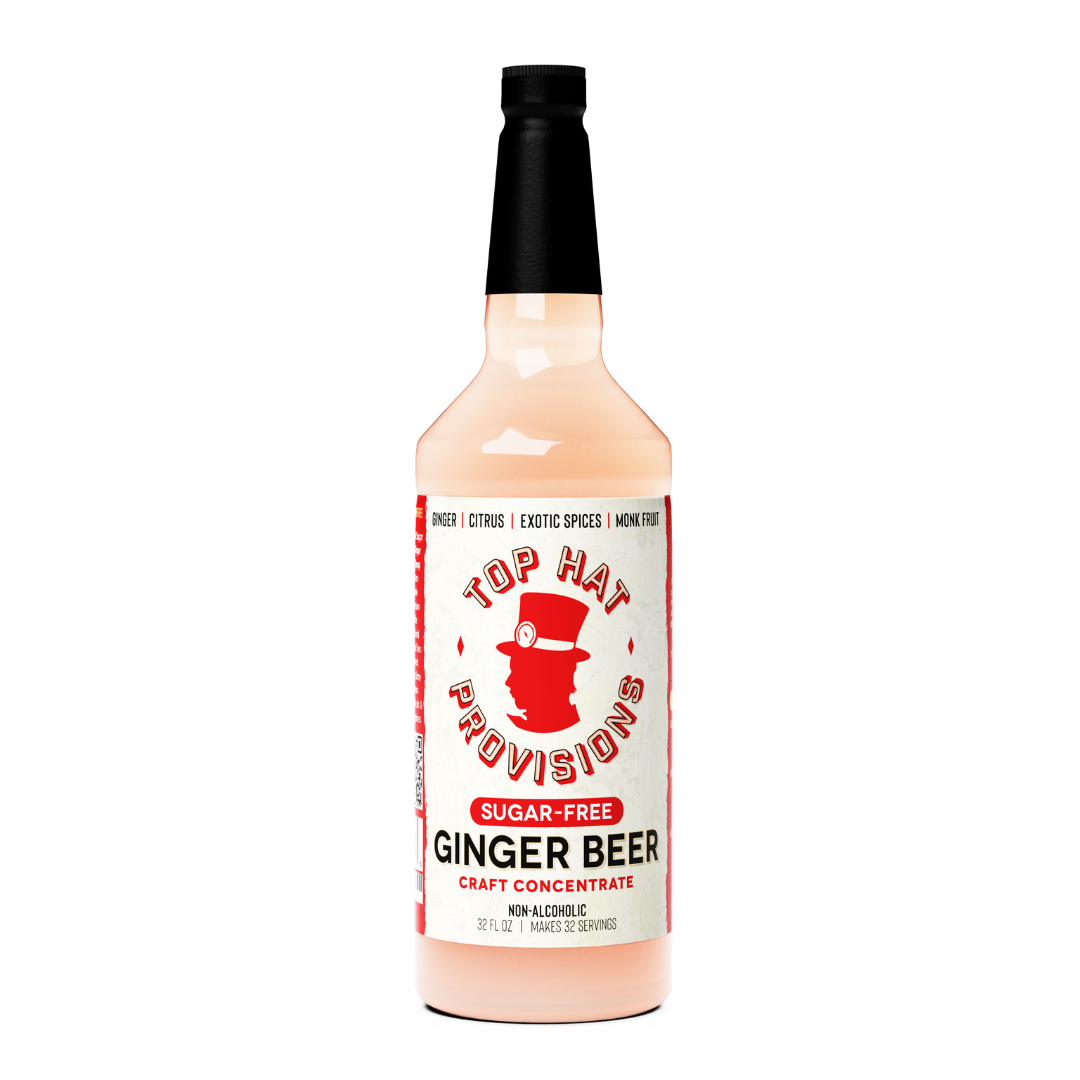 Top Hat Keto Sugar Free Diet Ginger Beer Syrup