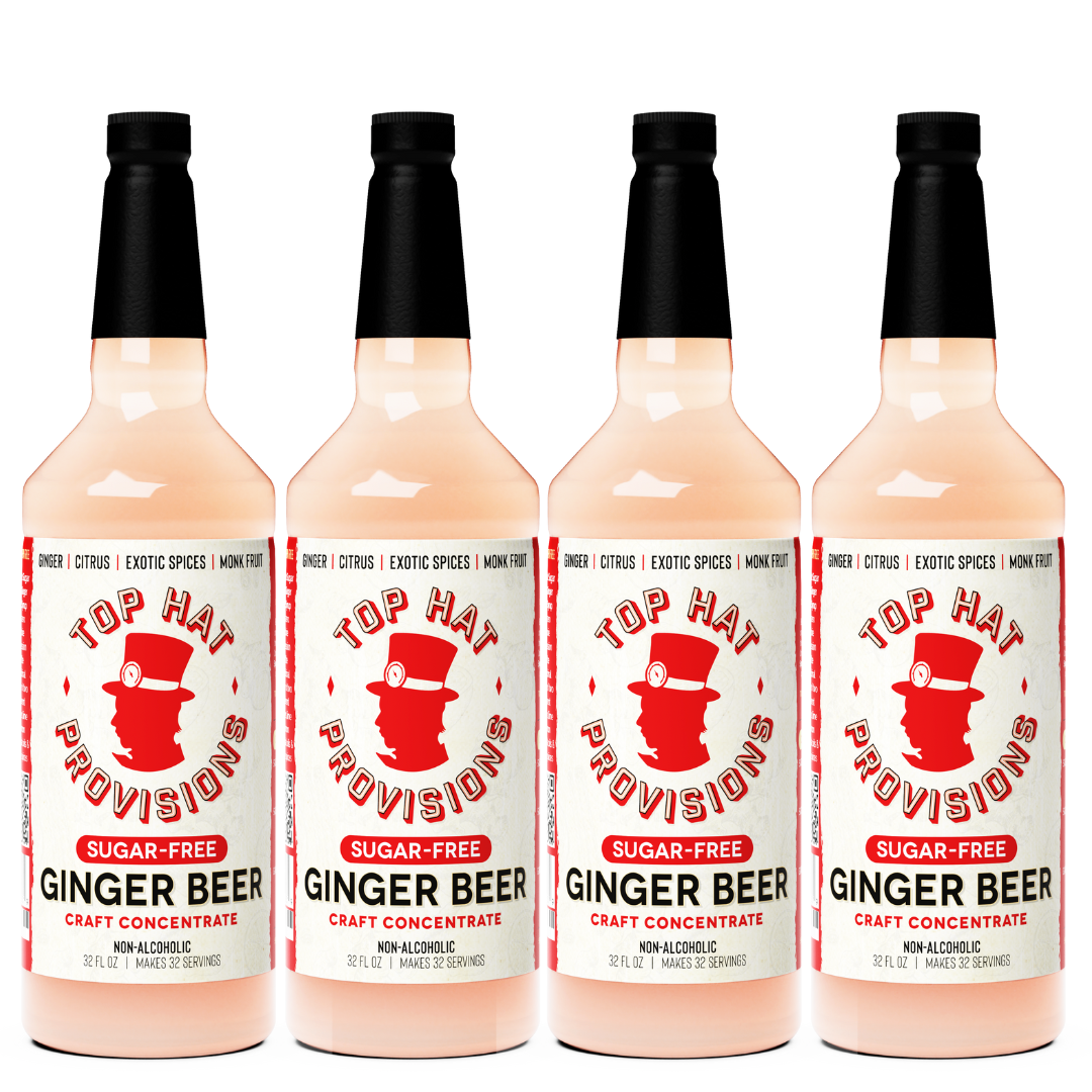 Top Hat Keto Sugar Free Diet Ginger Beer Syrup