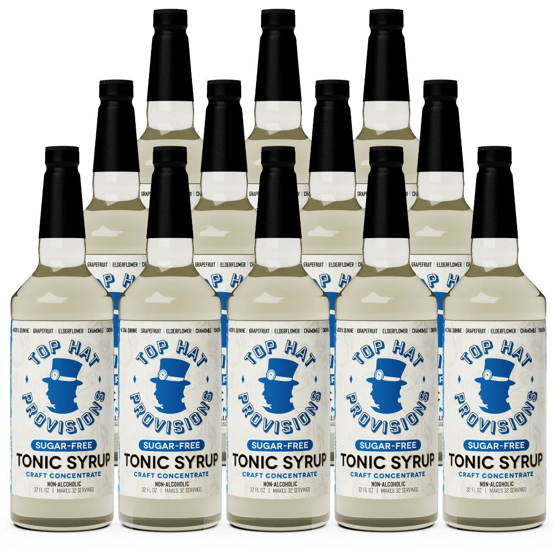 Top Hat Keto Sugar Free Diet Tonic Water Syrup & 5x Quinine Concentrate