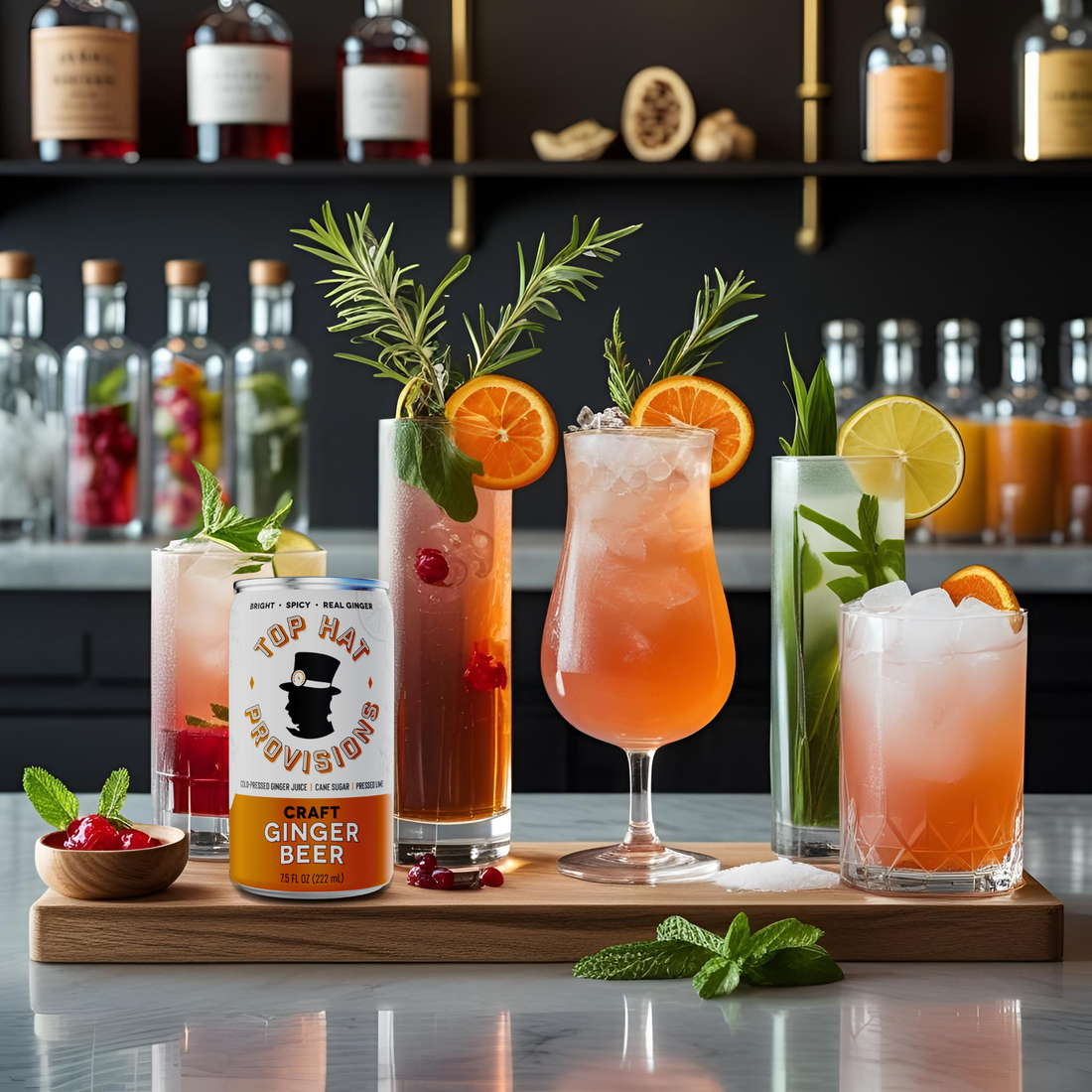 Top Hat Craft Ginger Beer