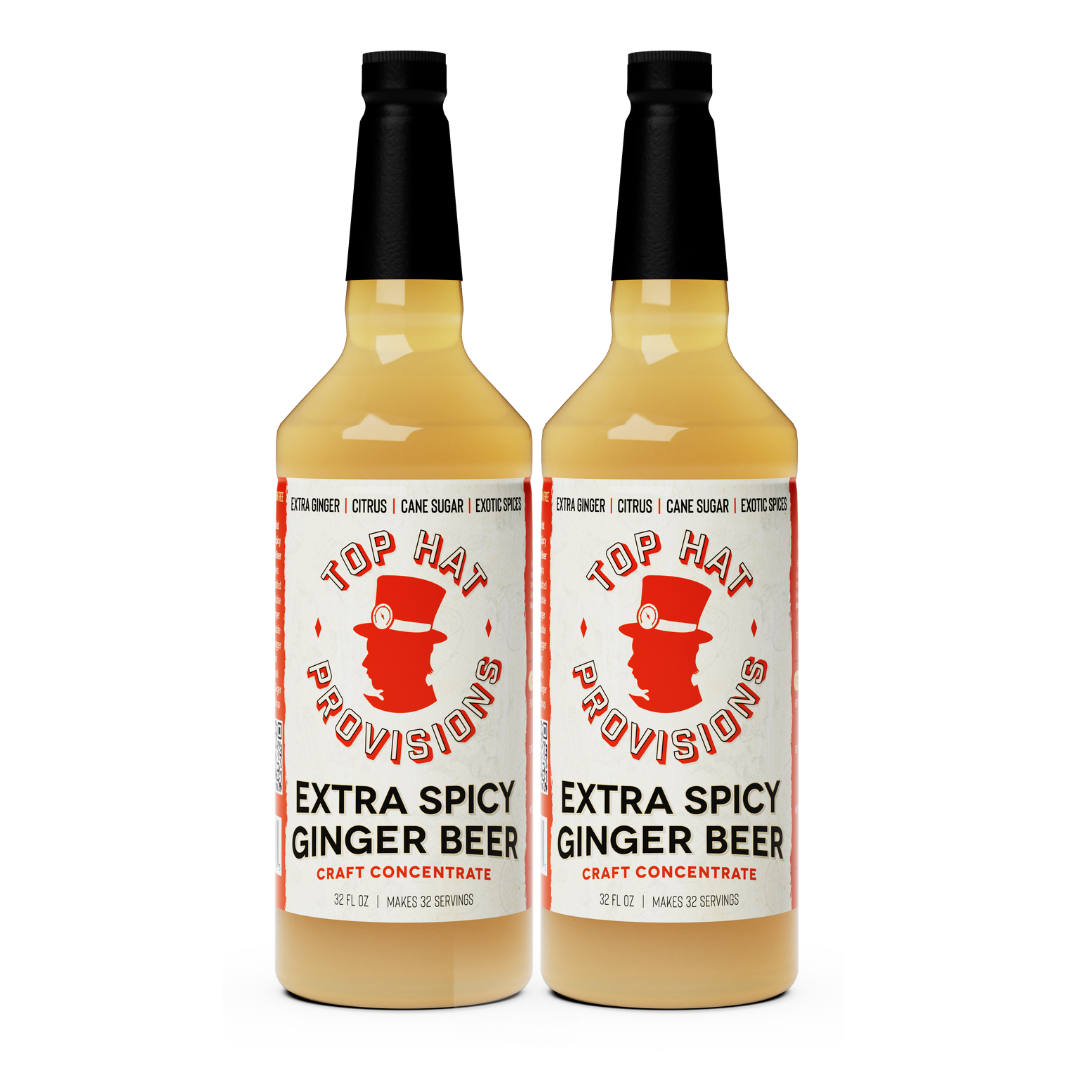 Top Hat Extra Spicy Ginger Beer Syrup & Batching Concentrate