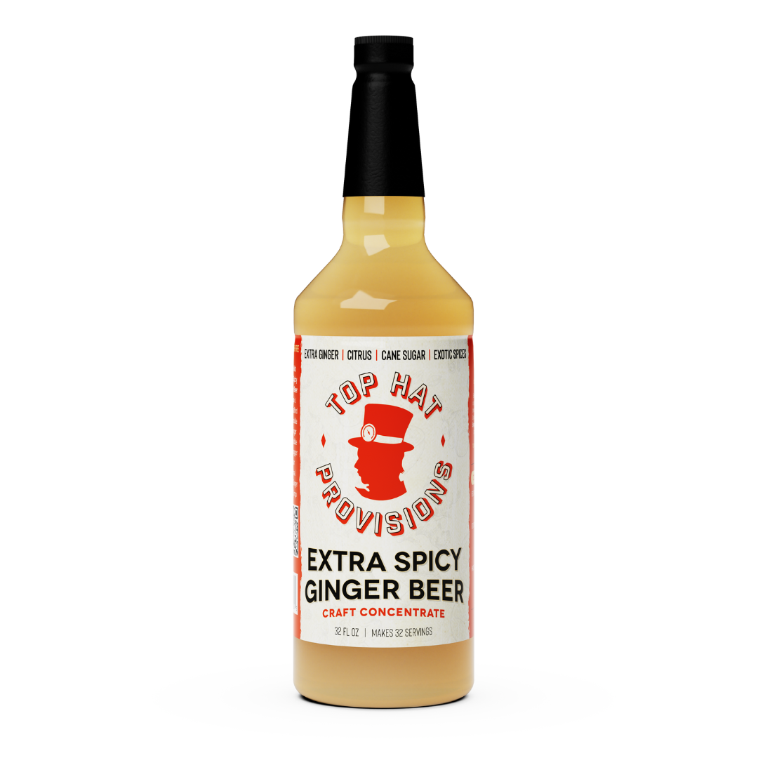 Top Hat Extra Spicy Ginger Beer Syrup & Batching Concentrate