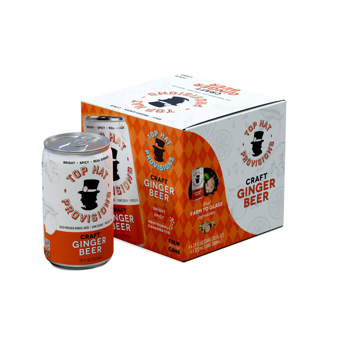 Top Hat Craft Ginger Beer
