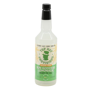 Top Hat Keto Sugar-Free Cucumber Lemonade Mix - 32oz bottle (Naturally sweetened with keto friendly / carb free / zero sugar Monk Fruit)