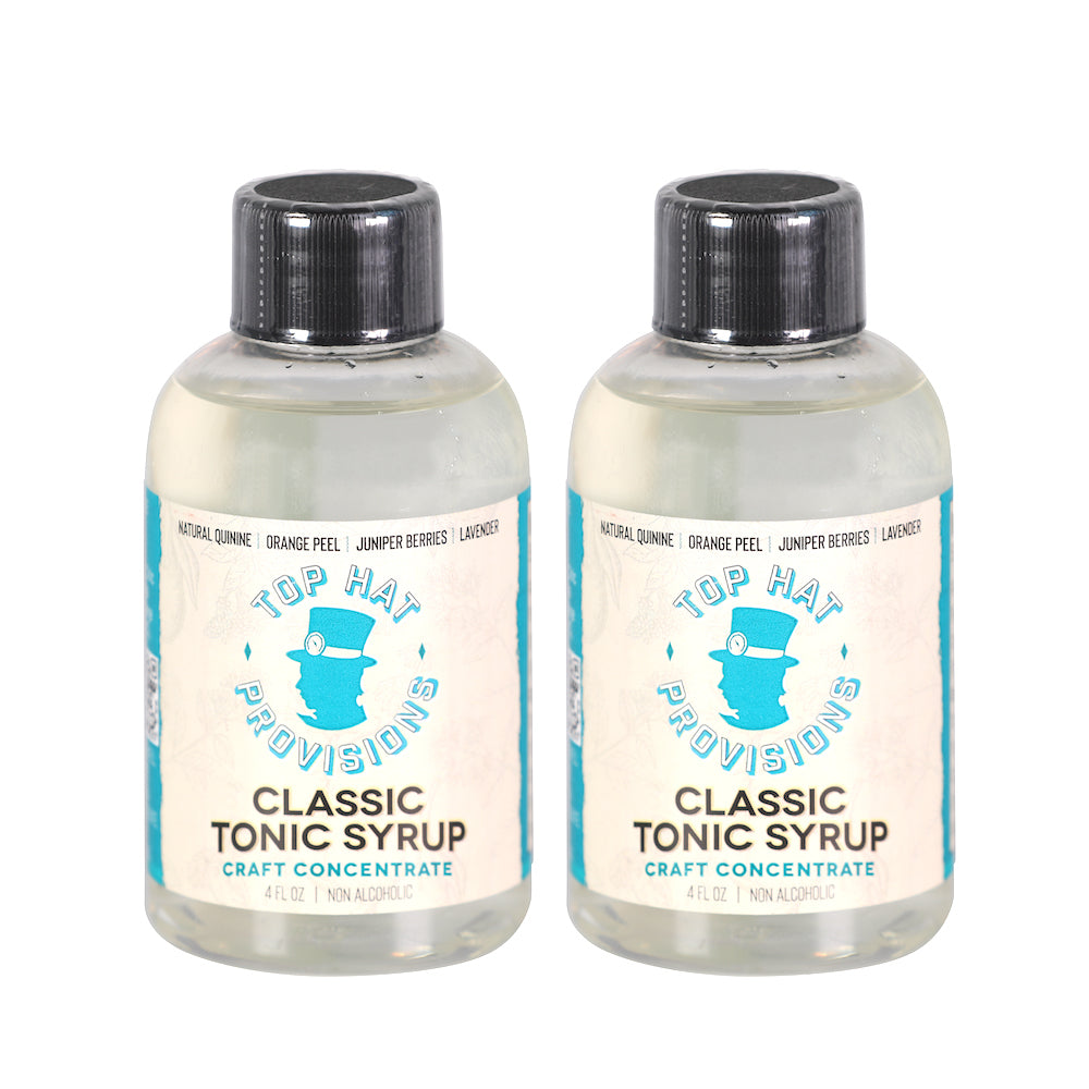 Top Hat Classic Tonic Water Syrup & 5x Quinine Concentrate - 4oz Bottle