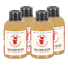 Load image into Gallery viewer, Top Hat Original Ginger Beer Syrup &amp; Moscow Mule Batching Mix - 4oz Bottle
