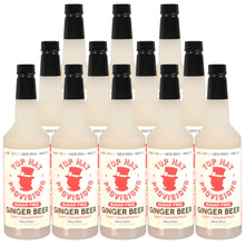 Load image into Gallery viewer, Top Hat Keto Sugar-Free Ginger Beer Syrup &amp; Zero Calorie Mule Mix - 12pack of 32oz bottles (Naturally sweetened with Monk Fruit)
