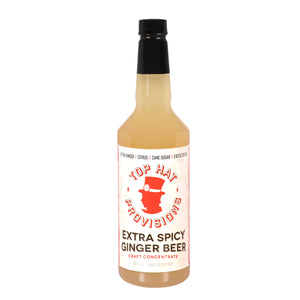 Top Hat Extra Spicy Ginger Beer Syrup & Moscow Mule Batching Mix - 12x32oz case