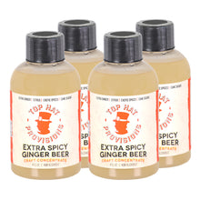 Load image into Gallery viewer, Top Hat Extra Spicy Ginger Beer Syrup &amp; Moscow Mule Batching Mix - 4oz Bottle

