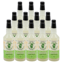 Load image into Gallery viewer, Top Hat Classic Lime Margarita Mix (made with agave nectar &amp; organic lime juice) - 12x32oz Case
