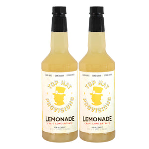 Top Hat Lemonade Mix & Craft Sour Batching Concentrate - 32oz bottle